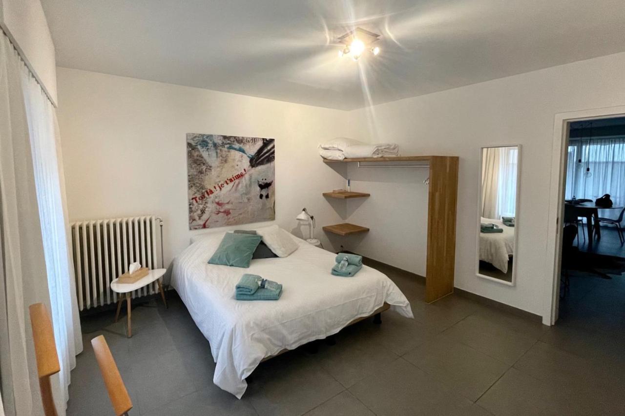 Apartment With Free Covered Parking - City Center Gent Exterior foto